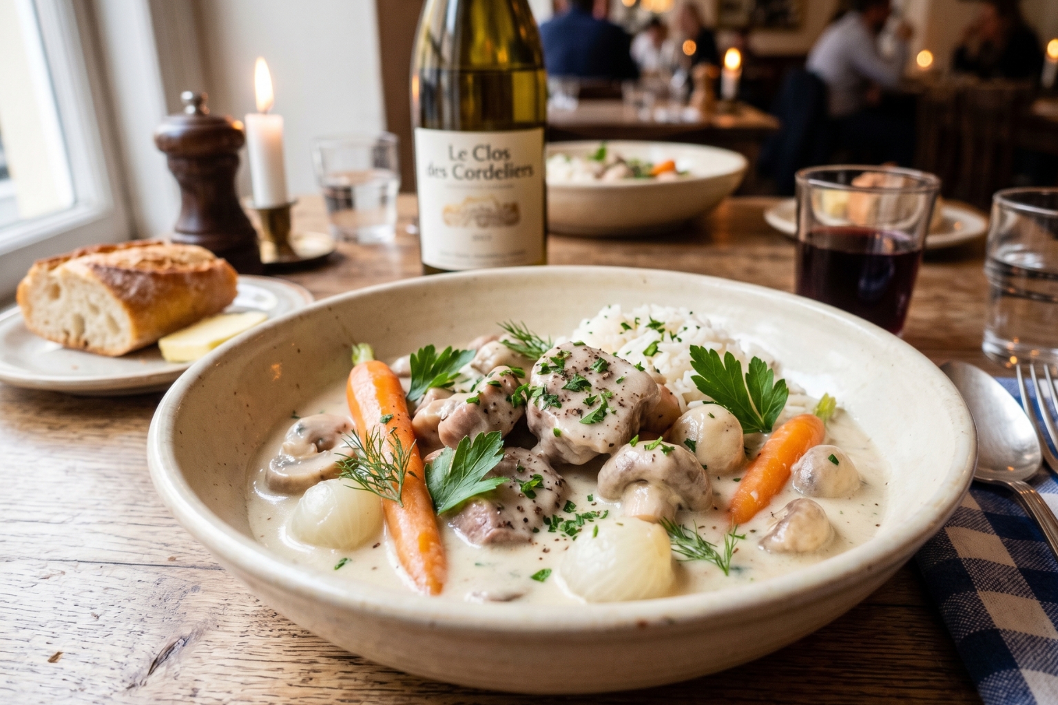 Recette Blanquette de veau