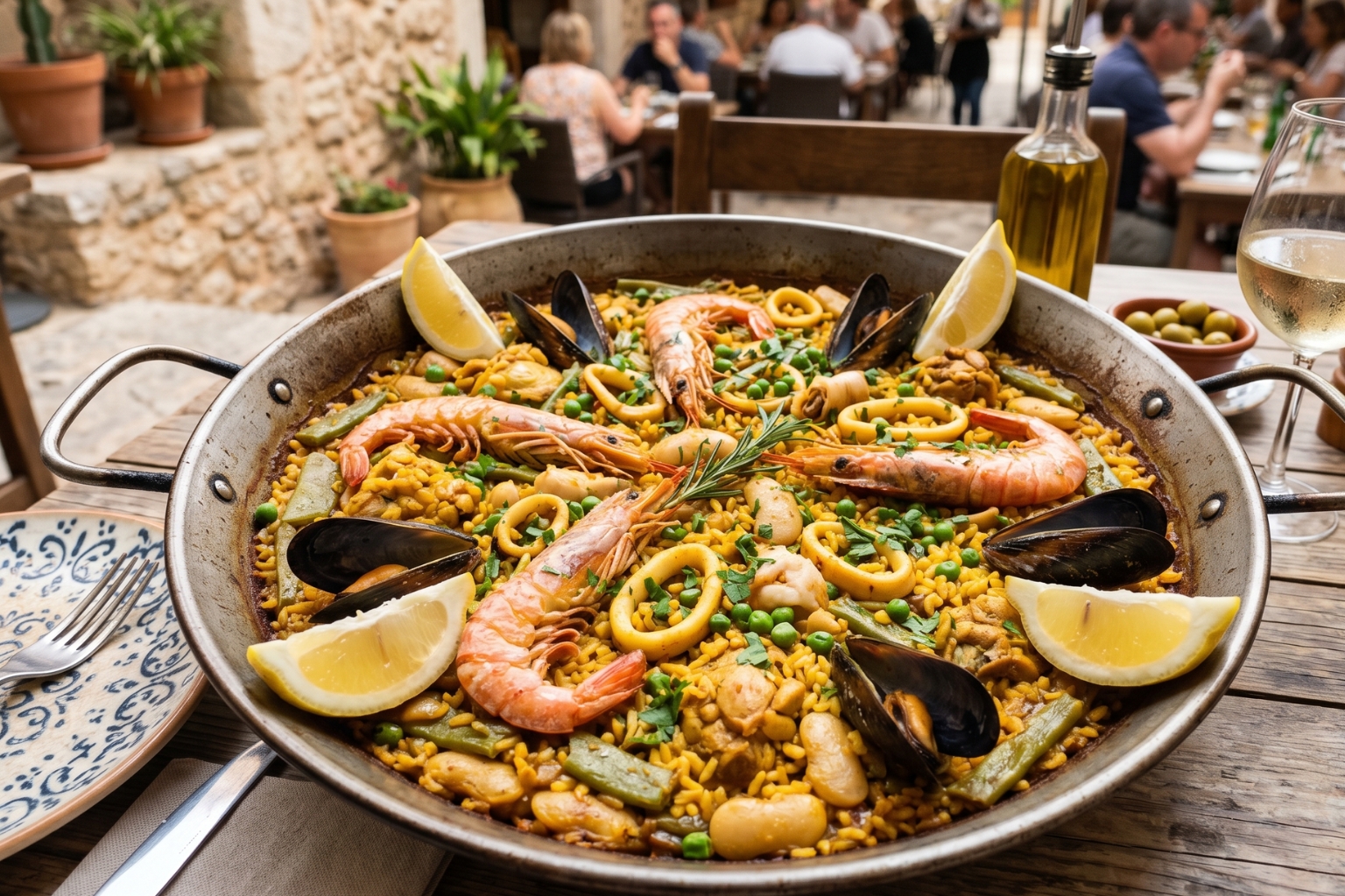 Paella facile recette