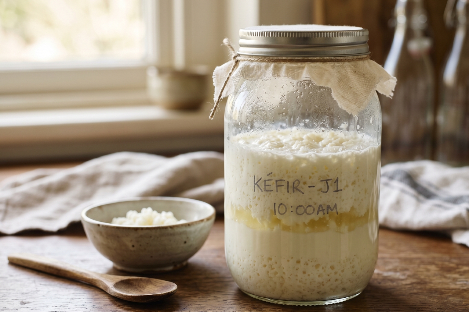 Temps de fermentation kéfir