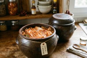 Temps de fermentation kimchi
