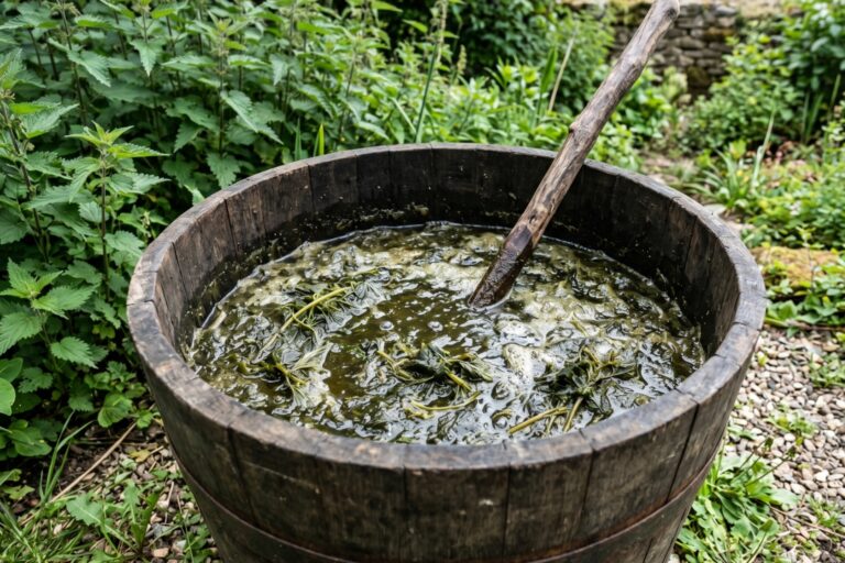 Temps de fermentation purin d'ortie