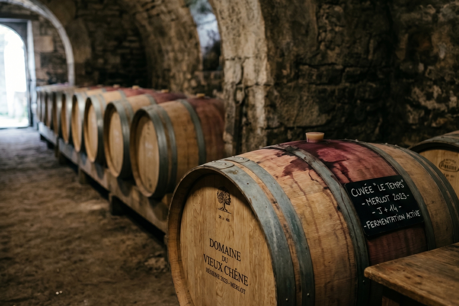 Temps de fermentation vin