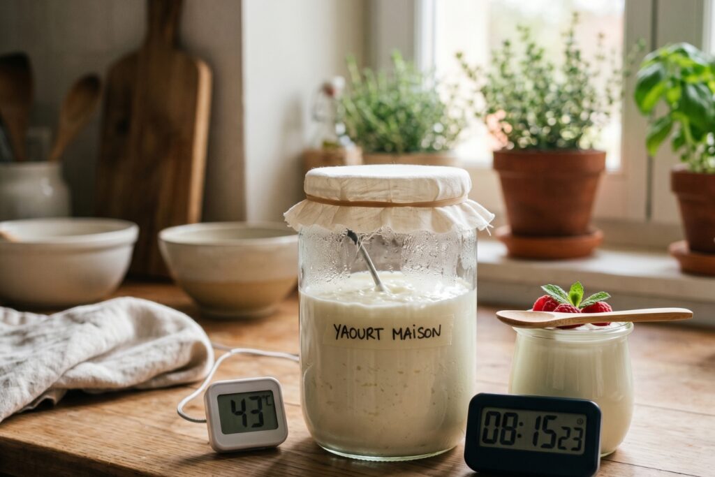 Temps de fermentation yaourt