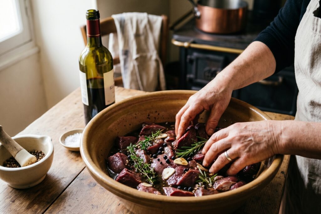 Temps de marinade chevreuil
