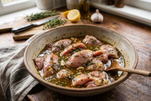 Temps de marinade dinde