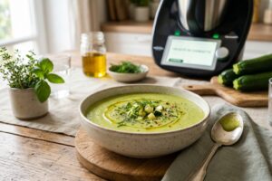 Velouté courgette Thermomix recette