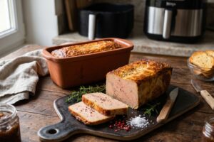 terrine de foie gras au airfryer