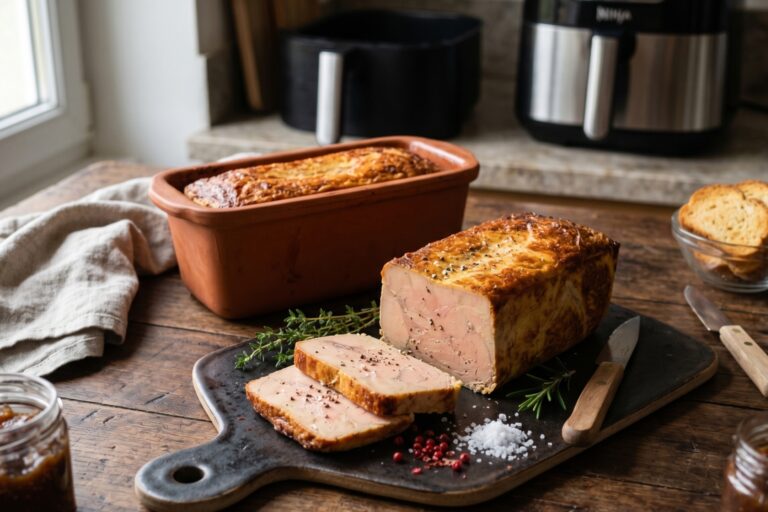 terrine de foie gras au airfryer