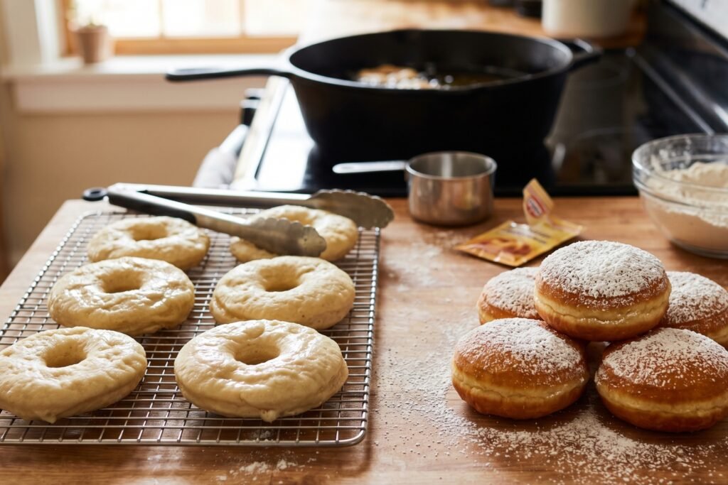 Beignets qui ne gonflent pas