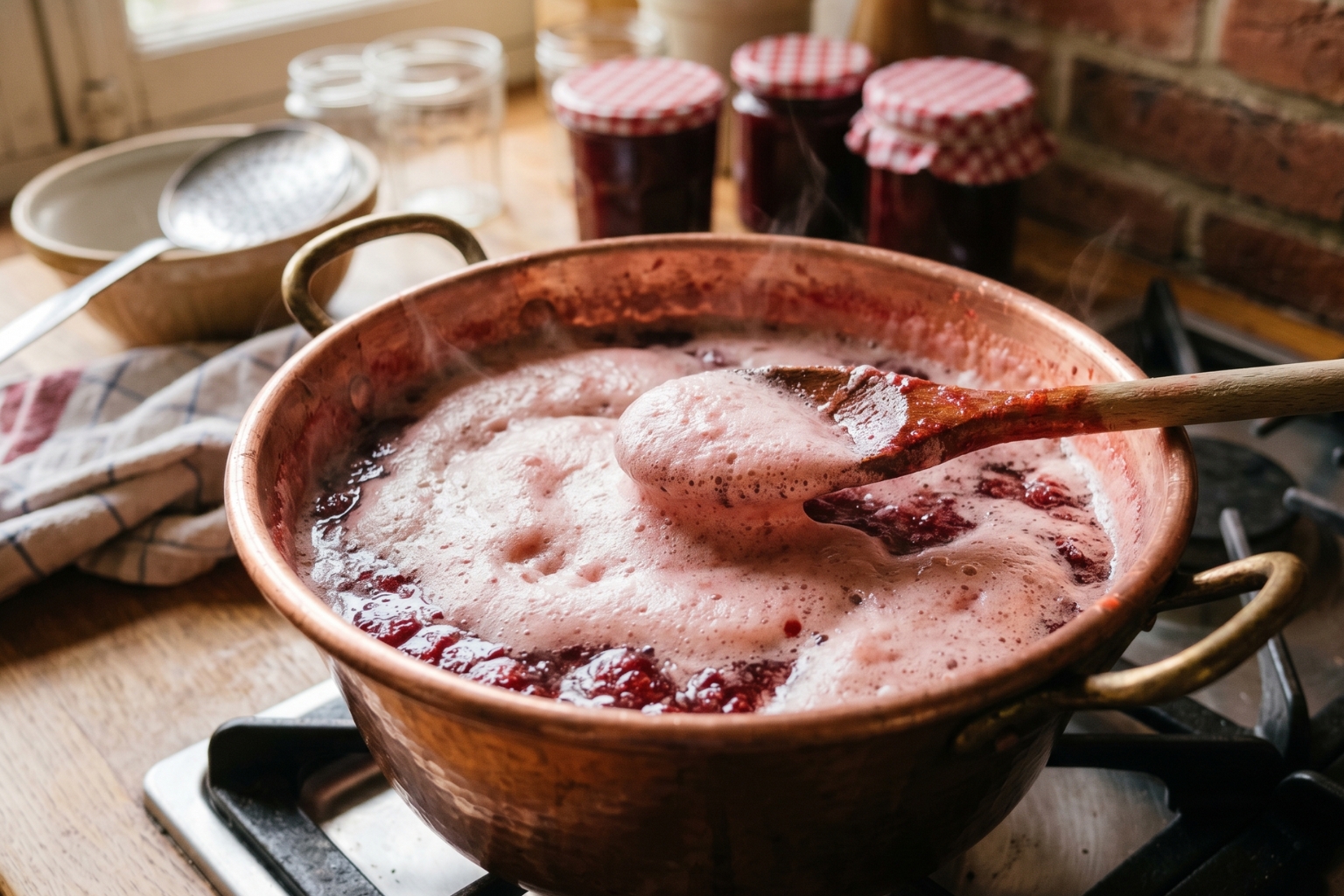Écume de confiture : pourquoi se forme-t-elle, faut-il l'enlever et peut-on la manger