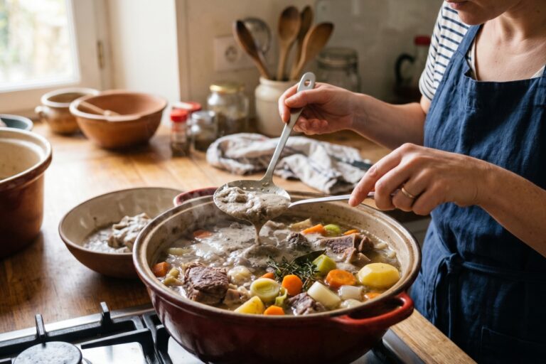 Faut-il écumer le pot-au-feu