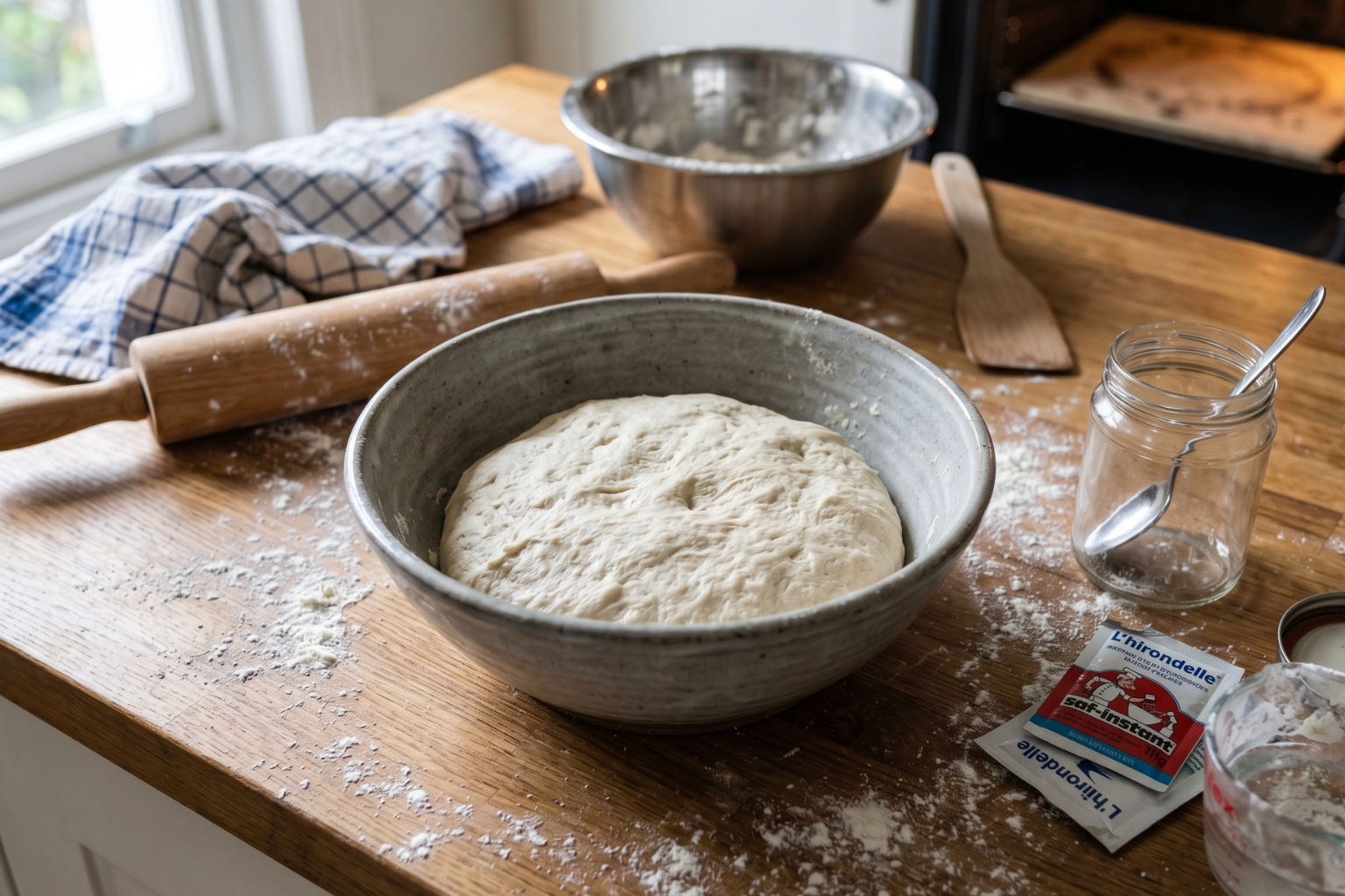 Pourquoi ma pâte à pizza ne gonfle pas
