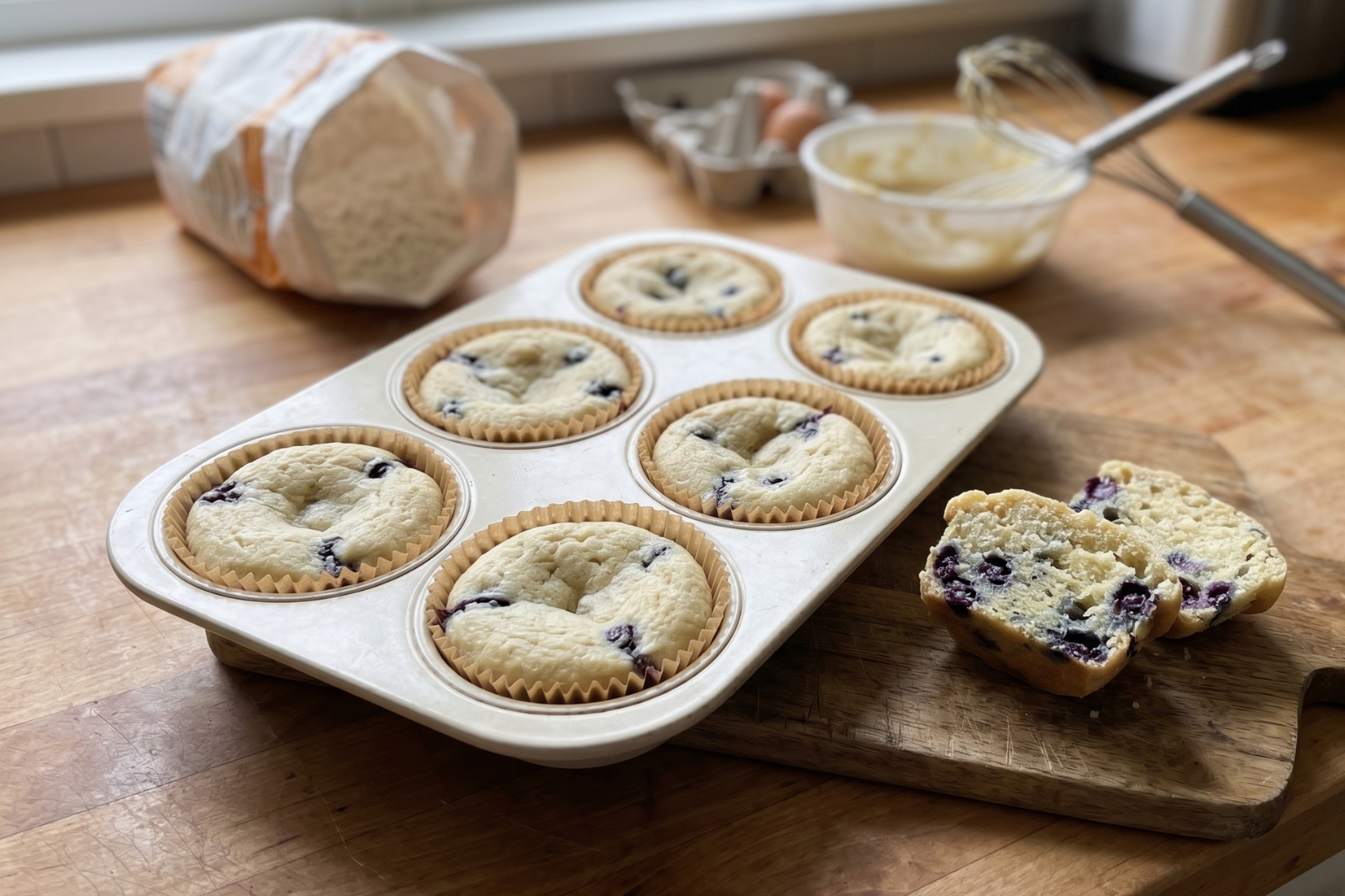 Pourquoi mes muffins ne gonflent pas