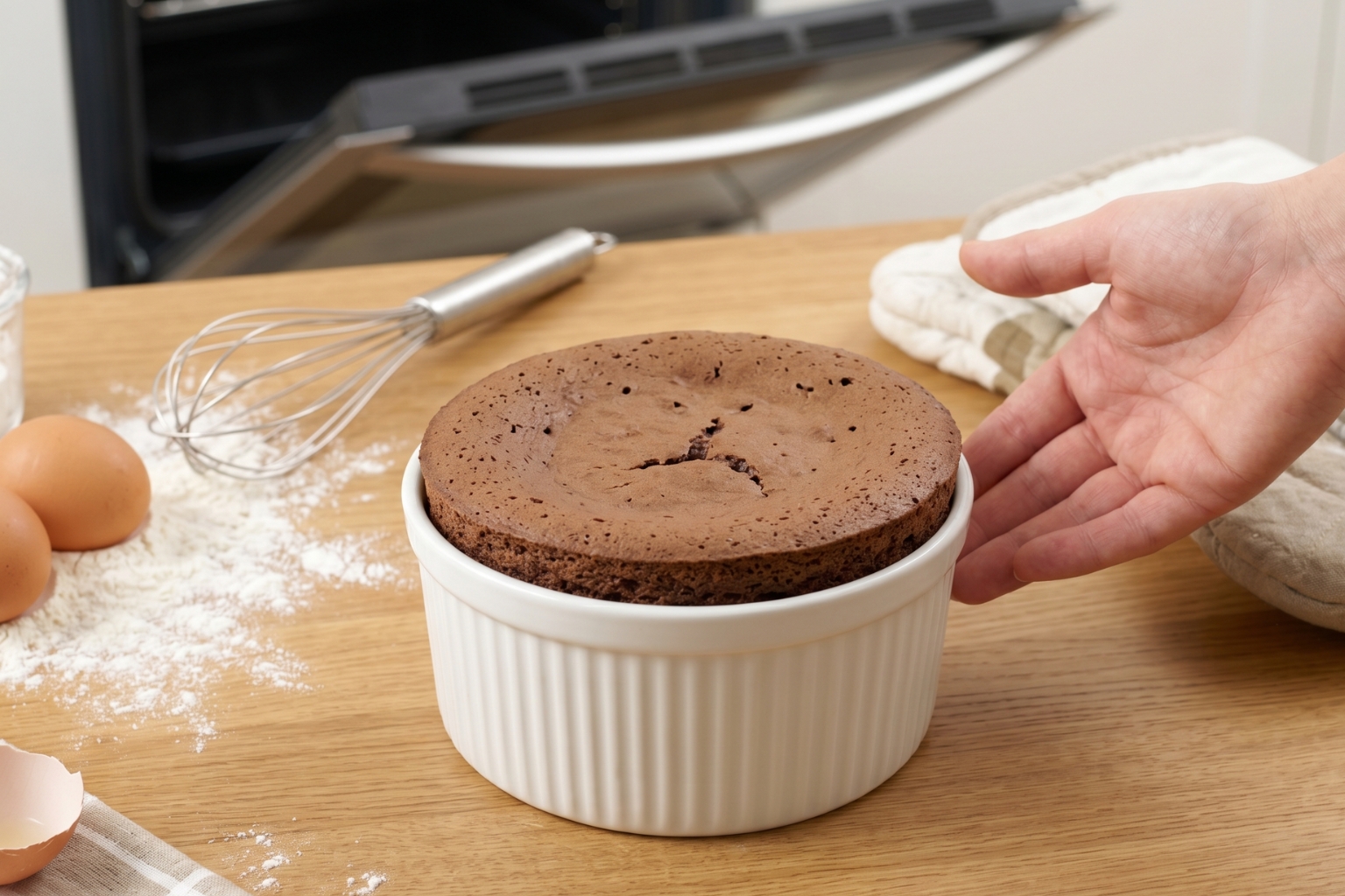 Pourquoi mon soufflé ne gonfle pas