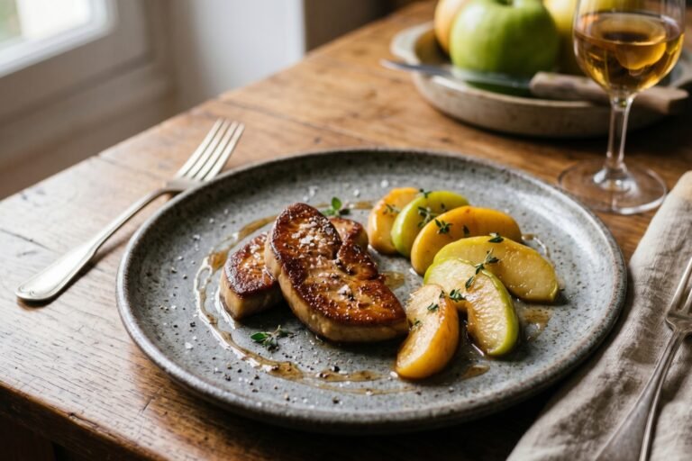 Quelle pomme choisir pour un foie gras poêlé
